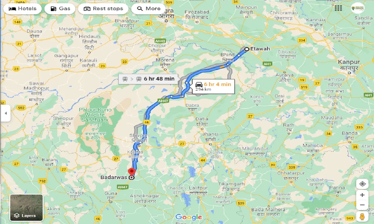 etawah-to-badarwas-one-way