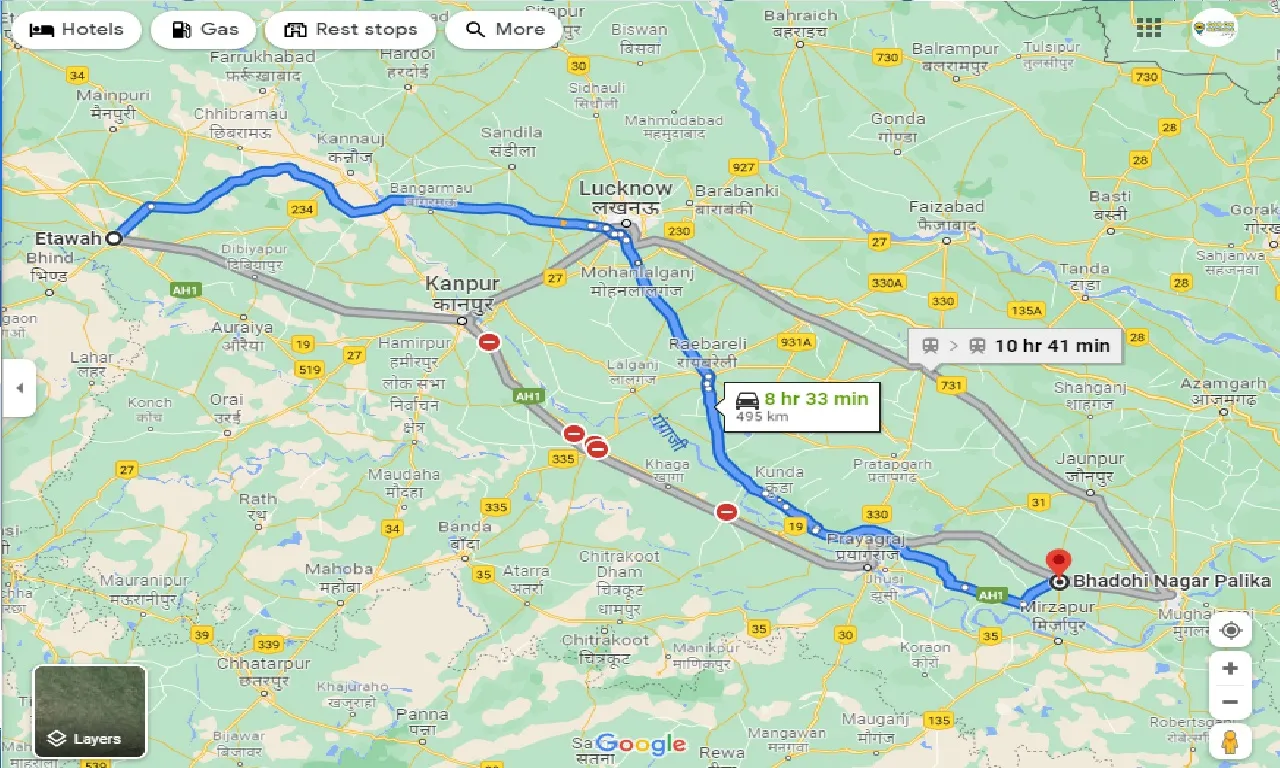 etawah-to-bhadohi-nagar-palika-one-way
