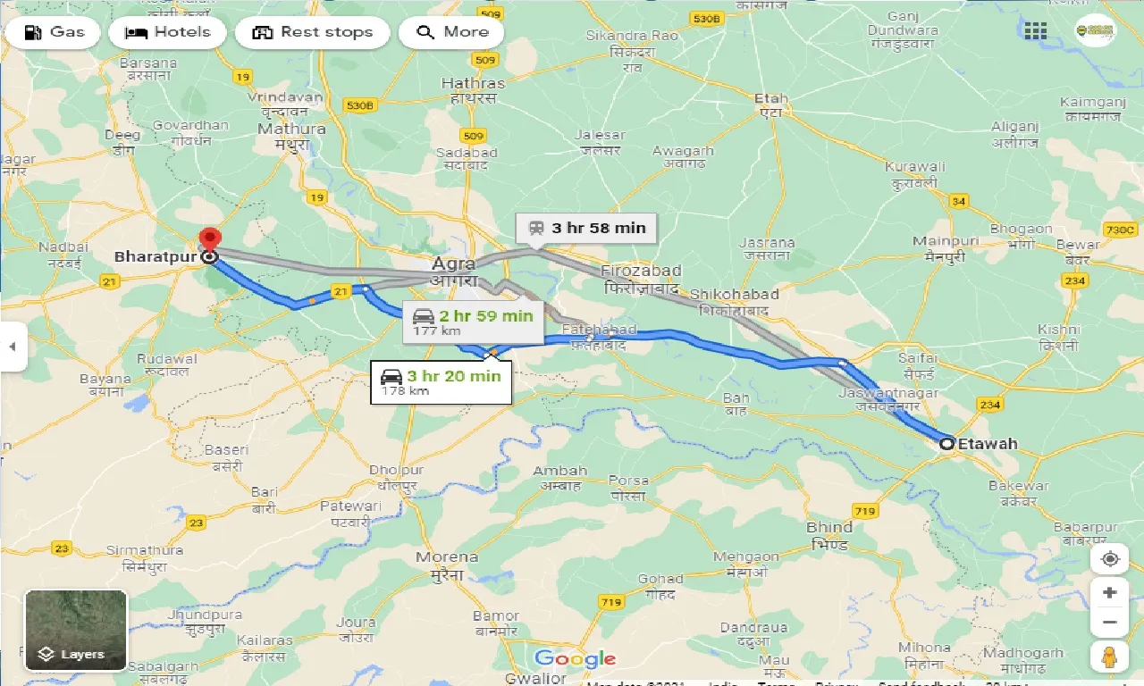 etawah-to-bharatpur-one-way