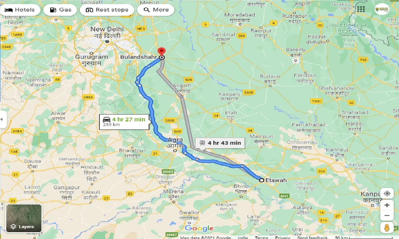 etawah-to-bulandshahr-taxi