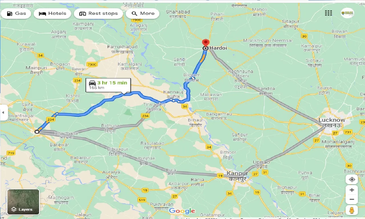 etawah-to-hardoi-one-way