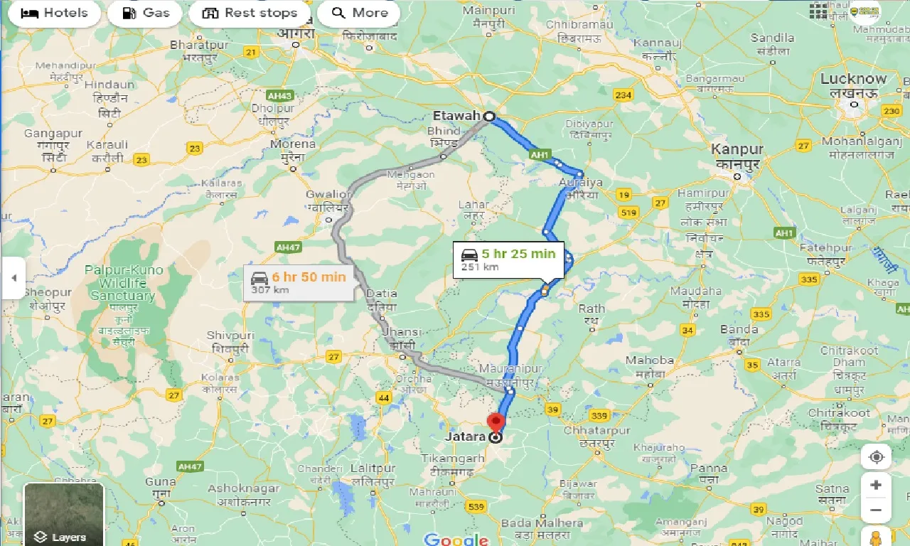 etawah-to-jatara-taxi
