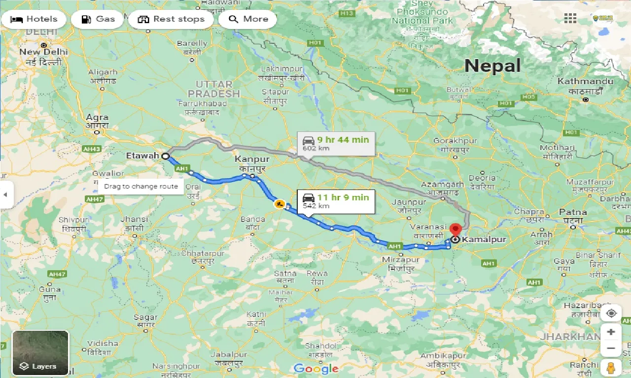 etawah-to-kamalpur-one-way