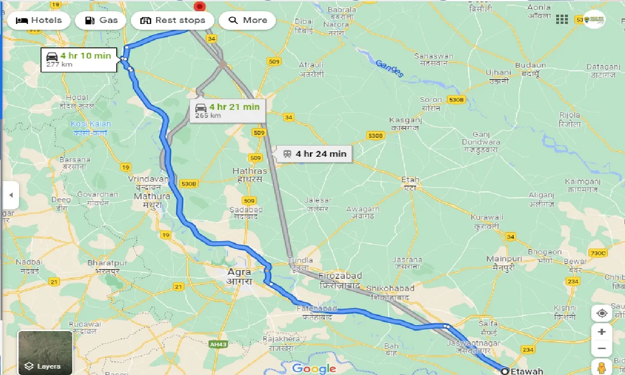 etawah-to-khurja-one-way