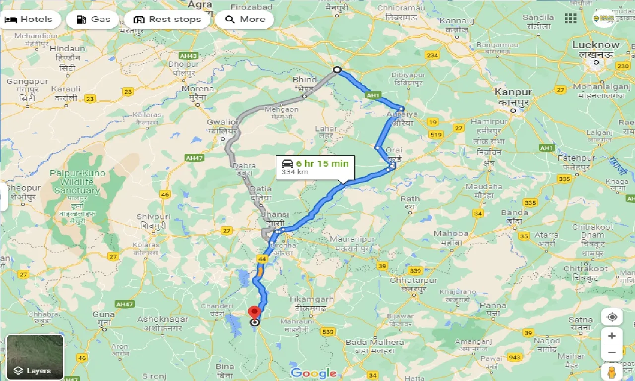 etawah-to-lalitpur-one-way