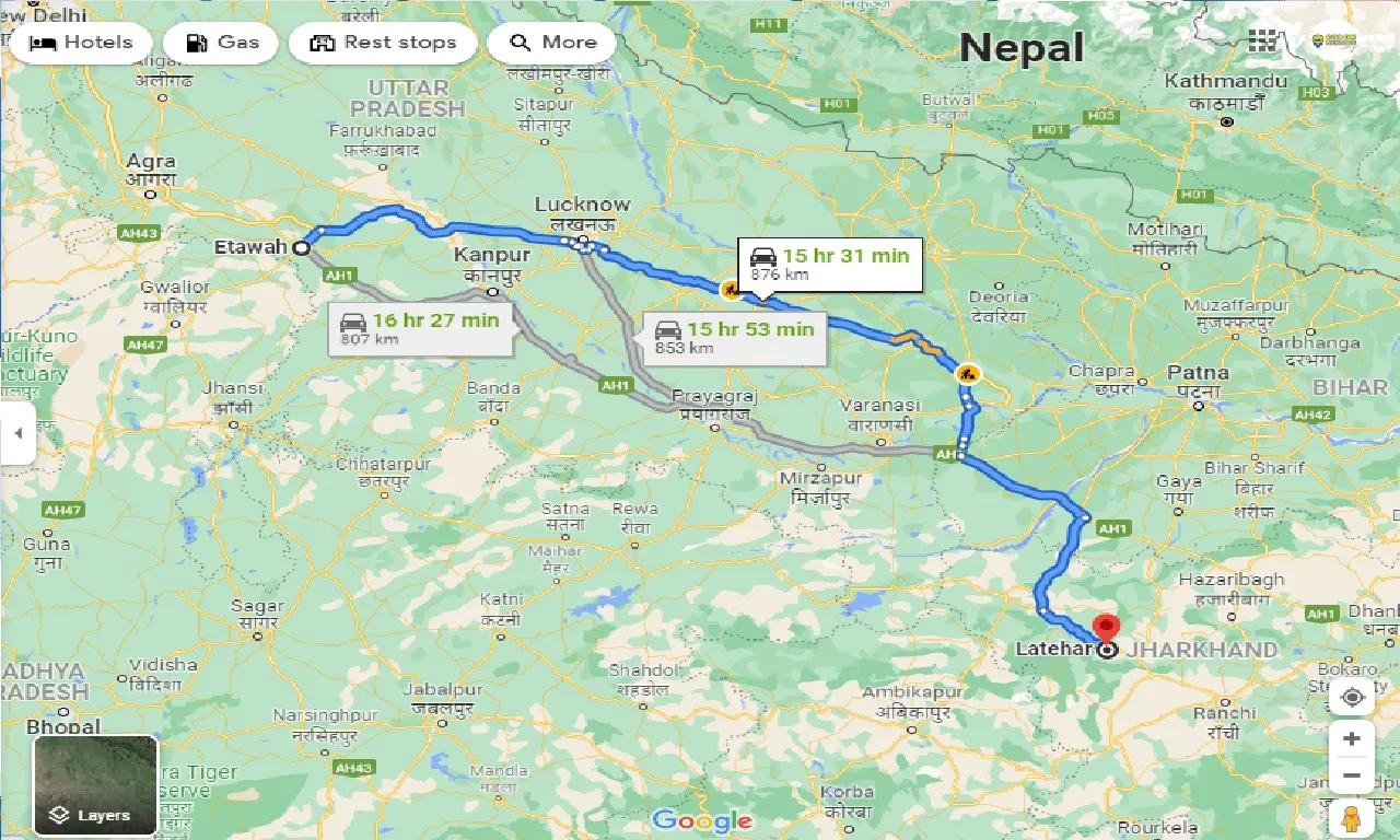 etawah-to-latehar-one-way