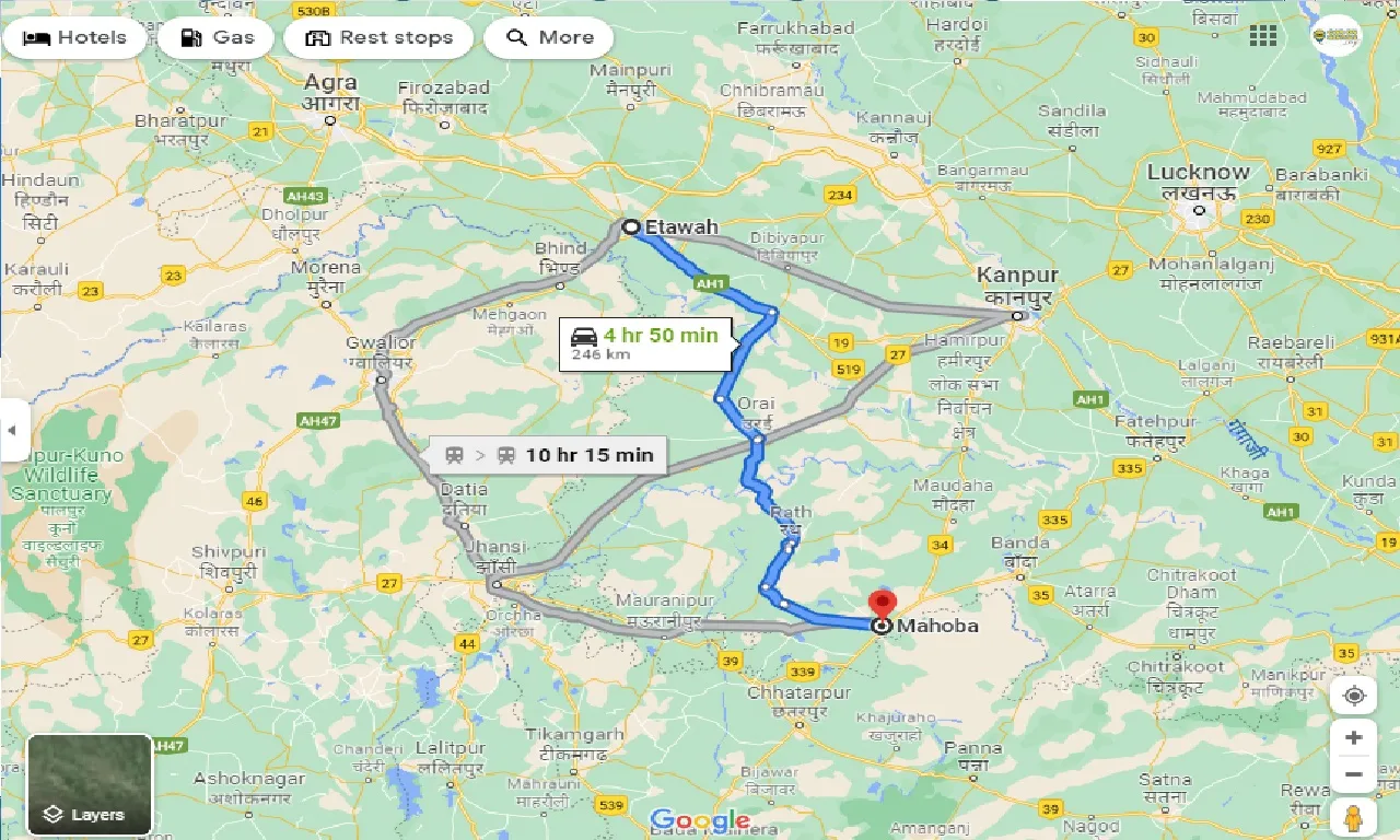 etawah-to-mahoba-taxi