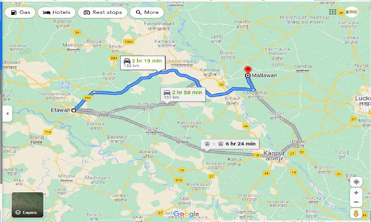 etawah-to-mallawan-one-way