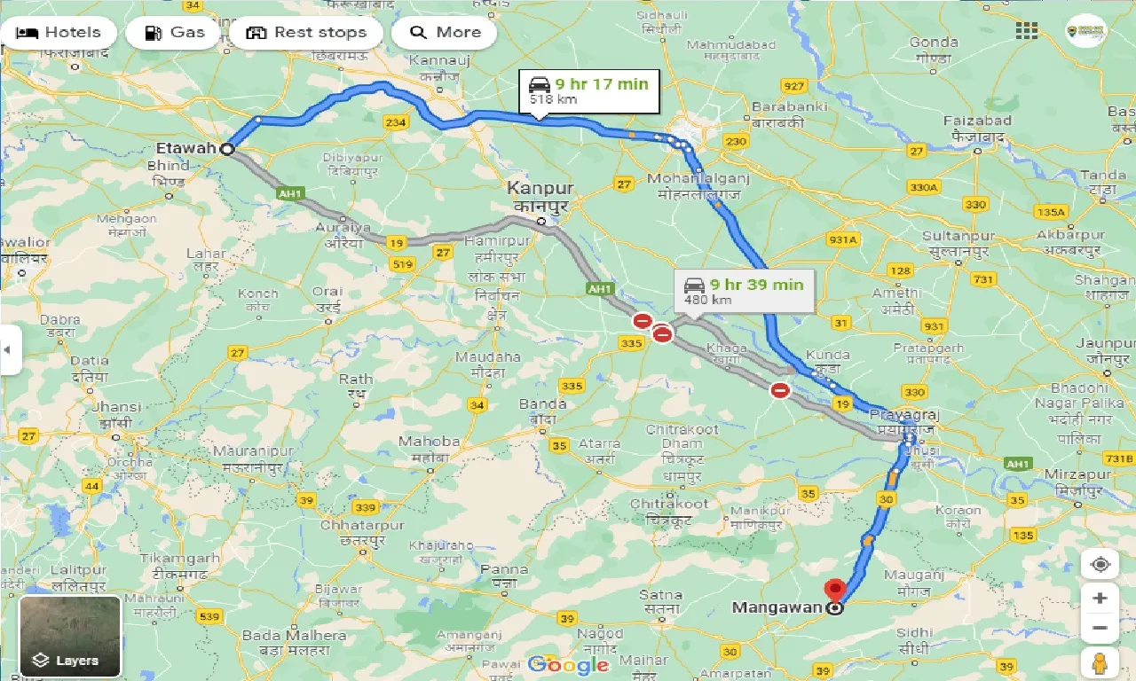 etawah-to-mangawan-taxi