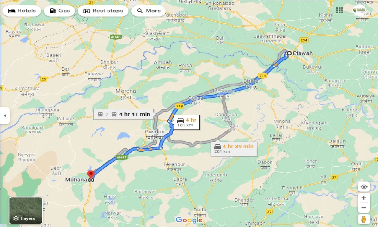 etawah-to-mohana-taxi