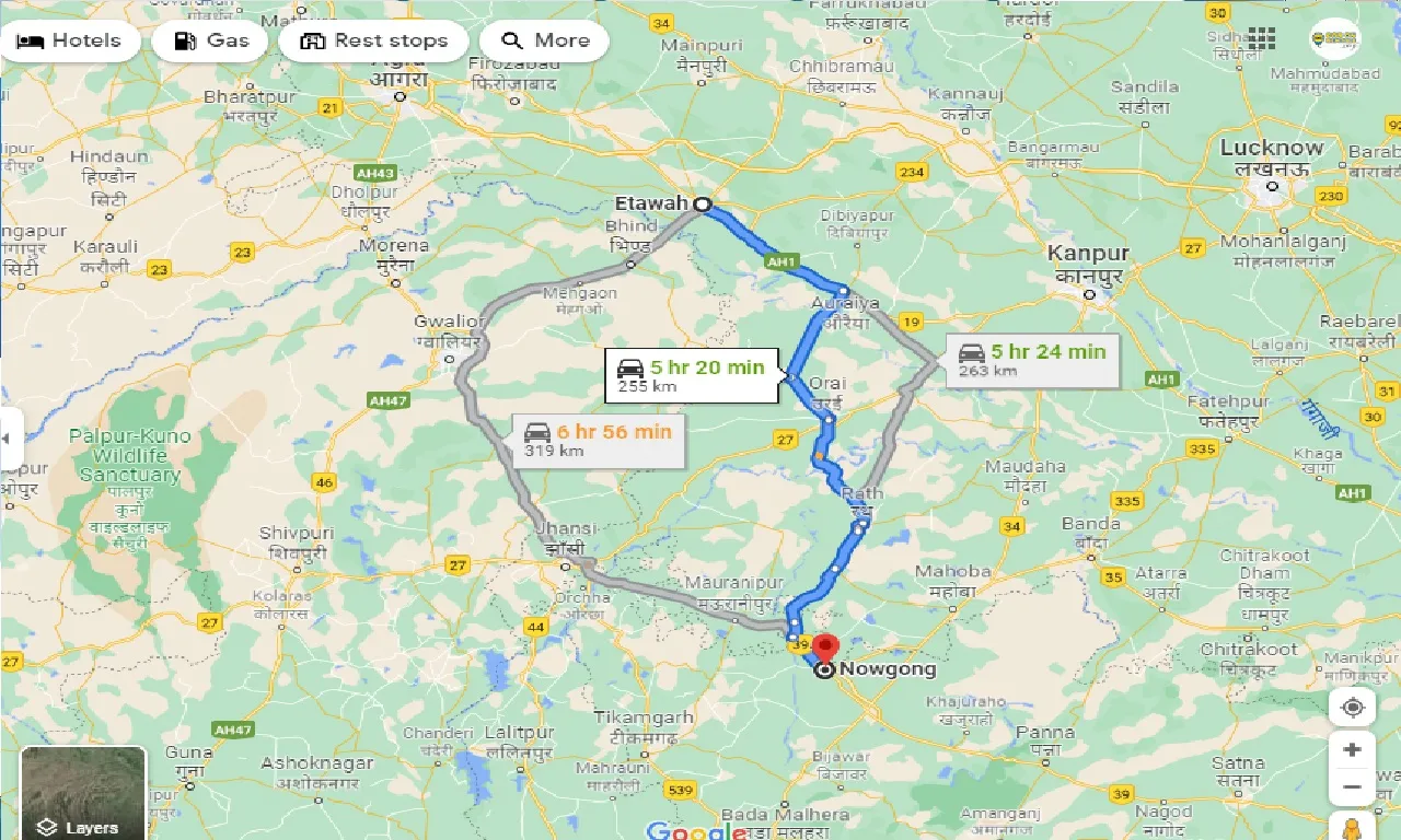 etawah-to-nowgong-taxi