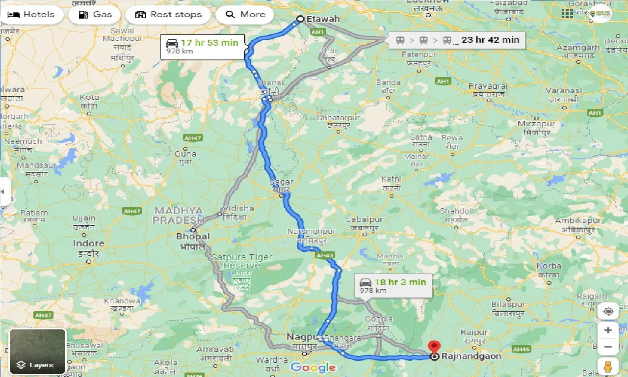 etawah-to-rajnandgaon-one-way