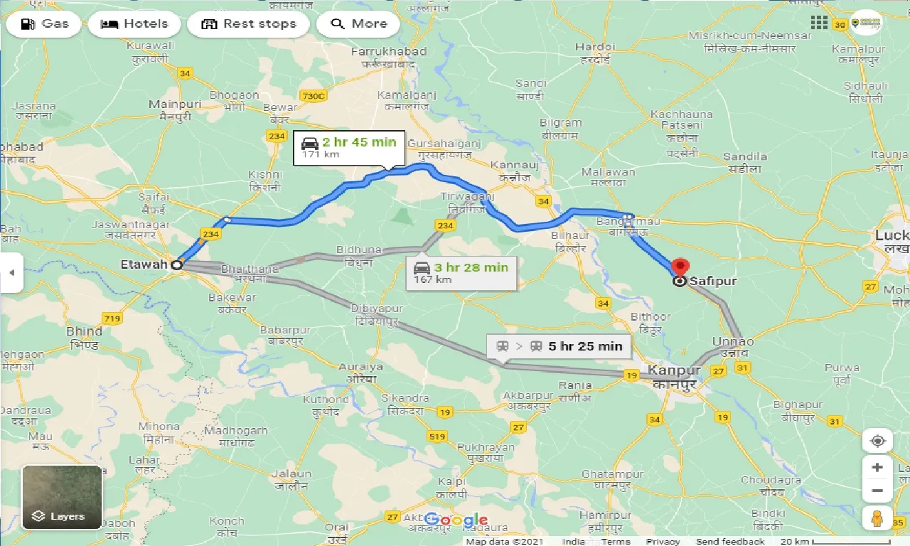 etawah-to-safipur-one-way