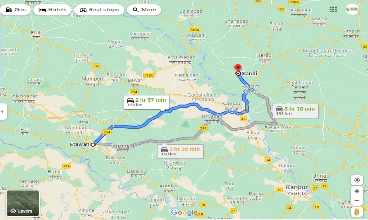 etawah-to-sandi-taxi