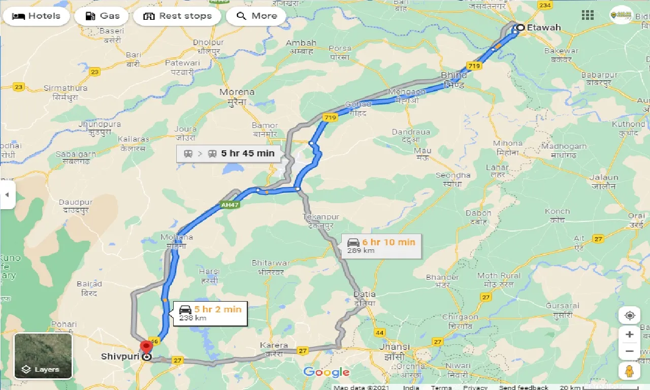 etawah-to-shivpuri-one-way