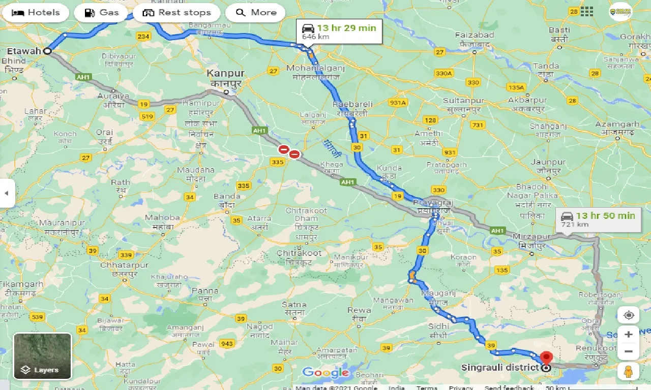 etawah-to-singrauli-taxi