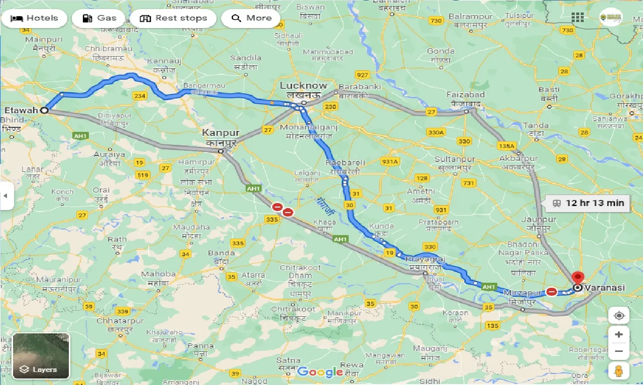 etawah-to-varanasi-taxi