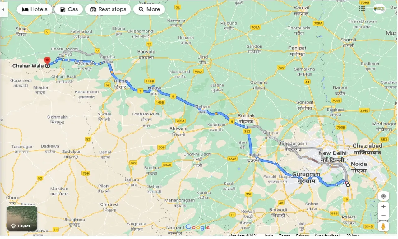 faridabad-to-chahar-wala-one-way