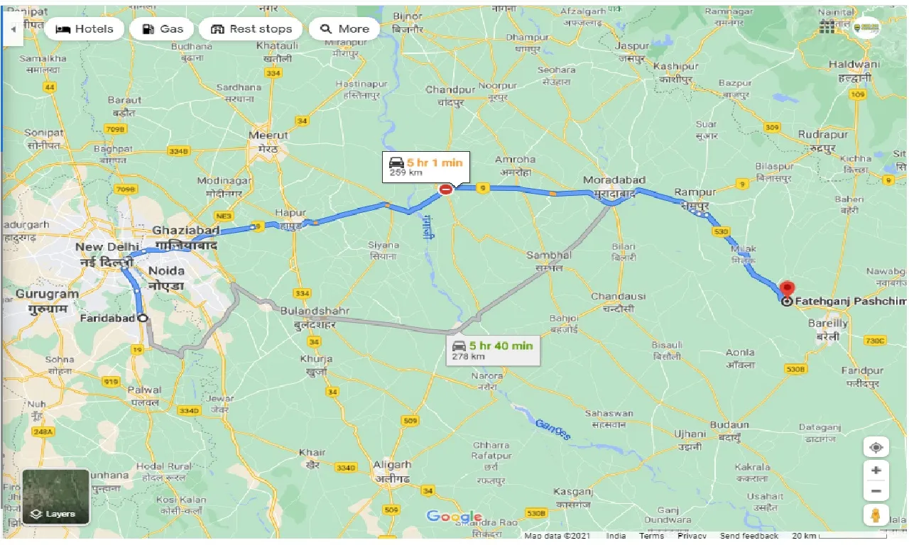 faridabad-to-fatehganj-pashchini-round-trip