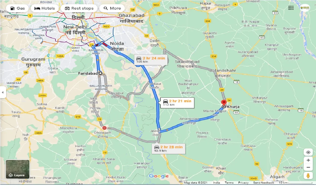 faridabad-to-khurja-one-way
