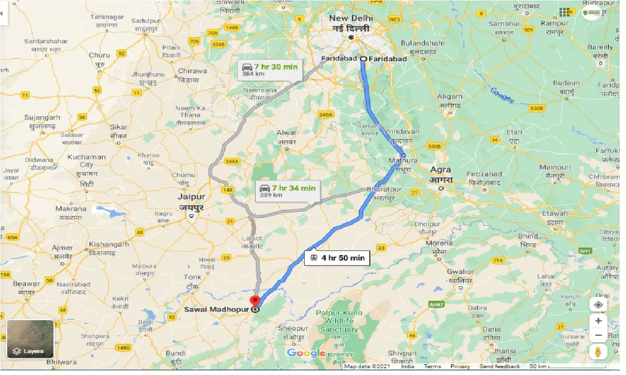 Faridabad To Sawai Madhopur Round Trip faridabad-to-sawai-madhopur-round-trip