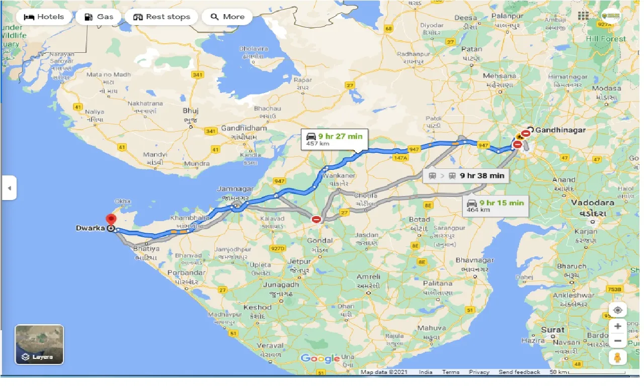 gandhinagar-to-dwarka-round-trip
