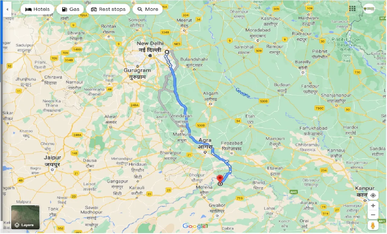 ghaziabad-to-ambah-round-trip