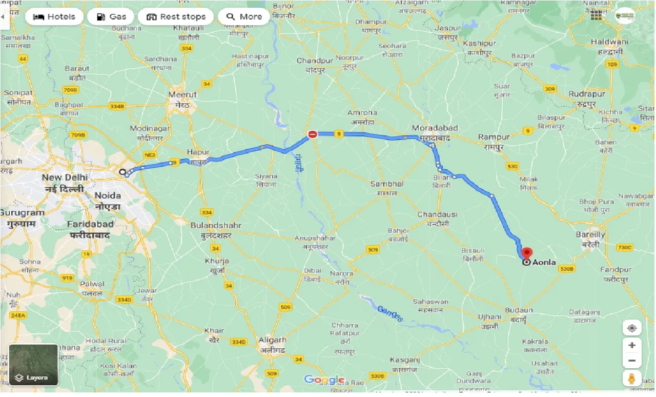 ghaziabad-to-aonla-round-trip