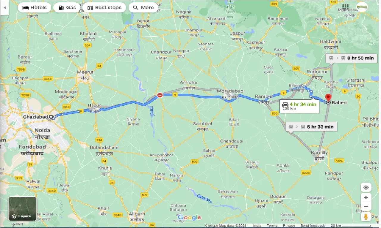 ghaziabad-to-baheri-round-trip