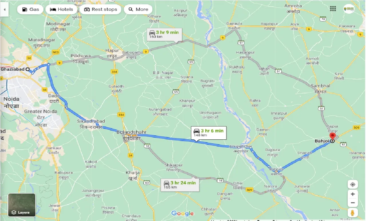 ghaziabad-to-bahjoi-round-trip