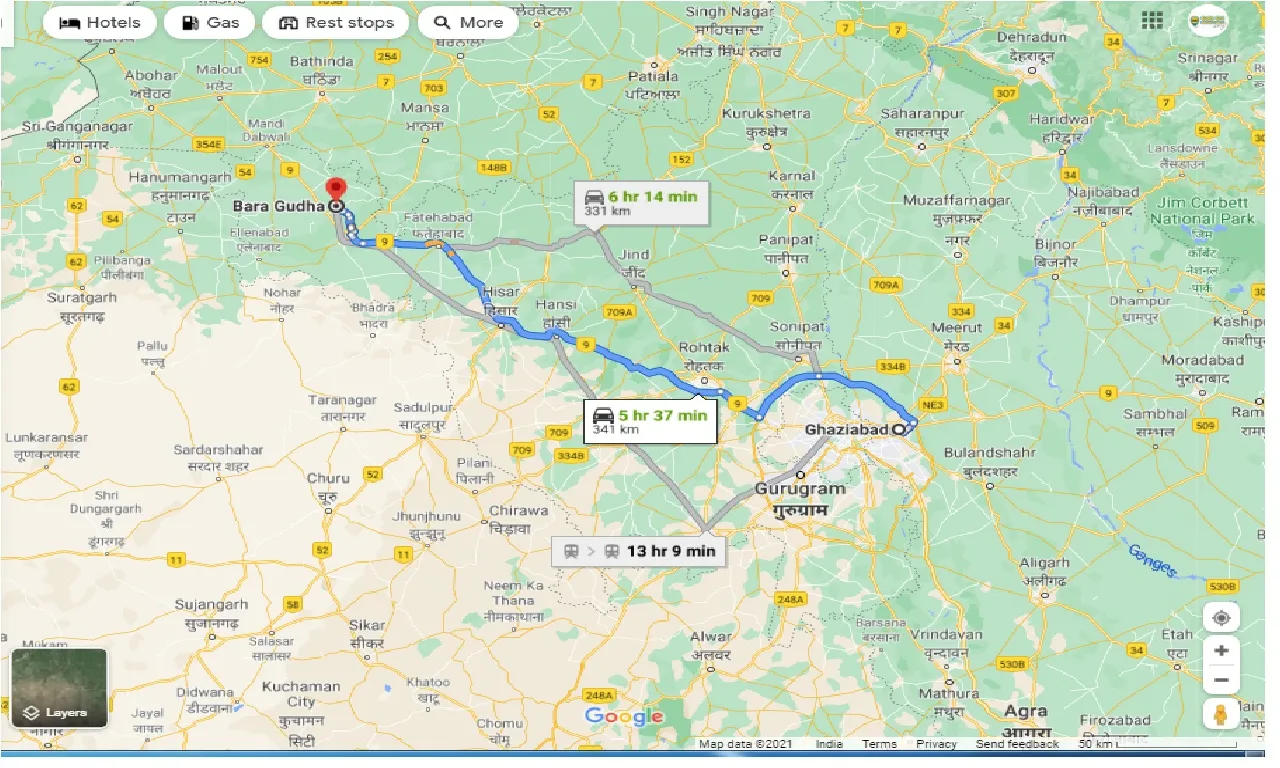 ghaziabad-to-bara-gudha-one-way