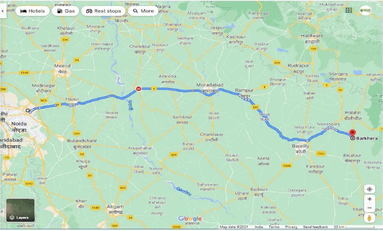 ghaziabad-to-barkhera-one-way