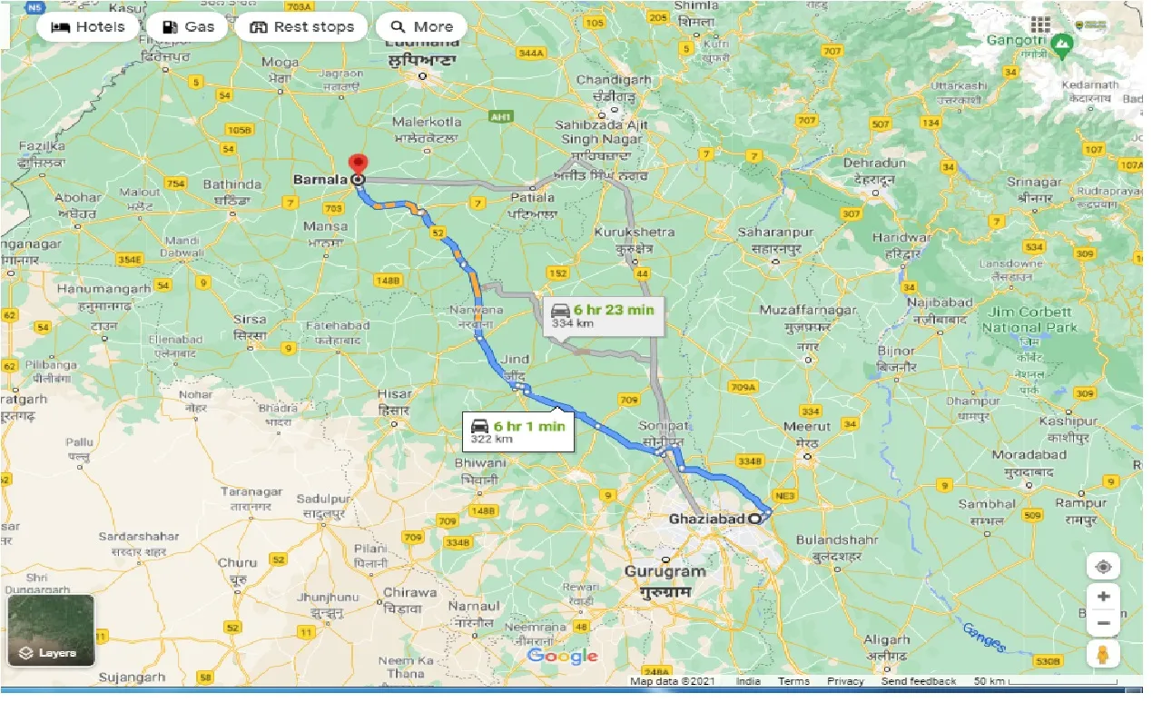 ghaziabad-to-barnala-round-trip