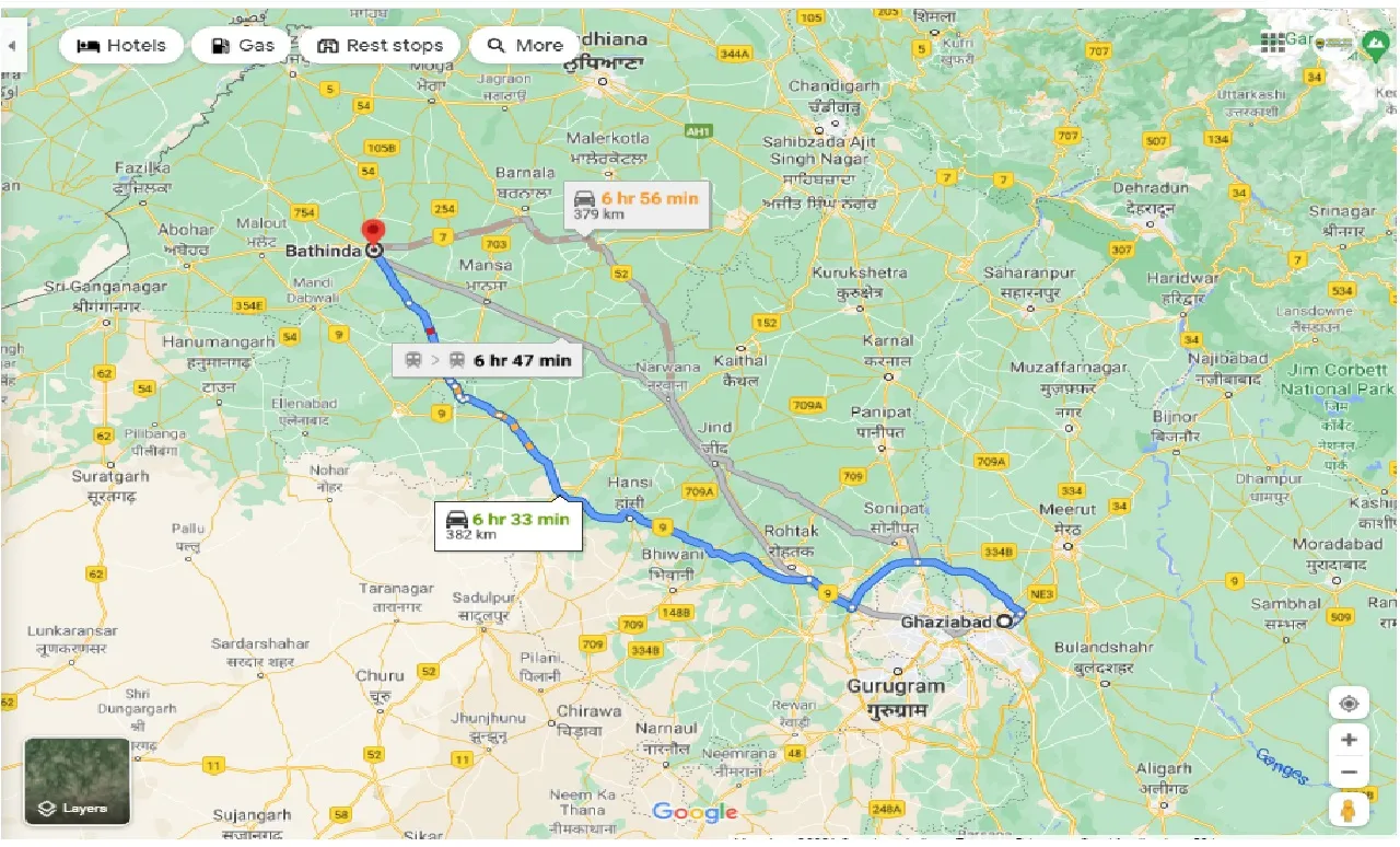 ghaziabad-to-bathinda-one-way