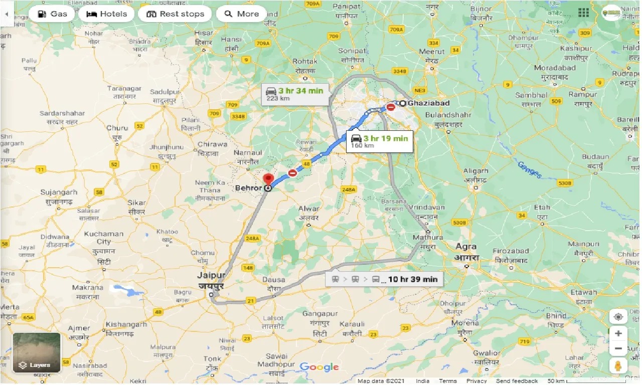 ghaziabad-to-behror-one-way