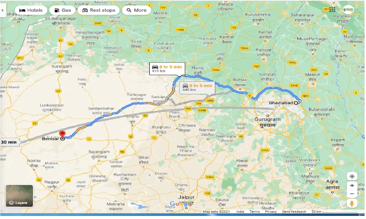 ghaziabad-to-benisar-round-trip