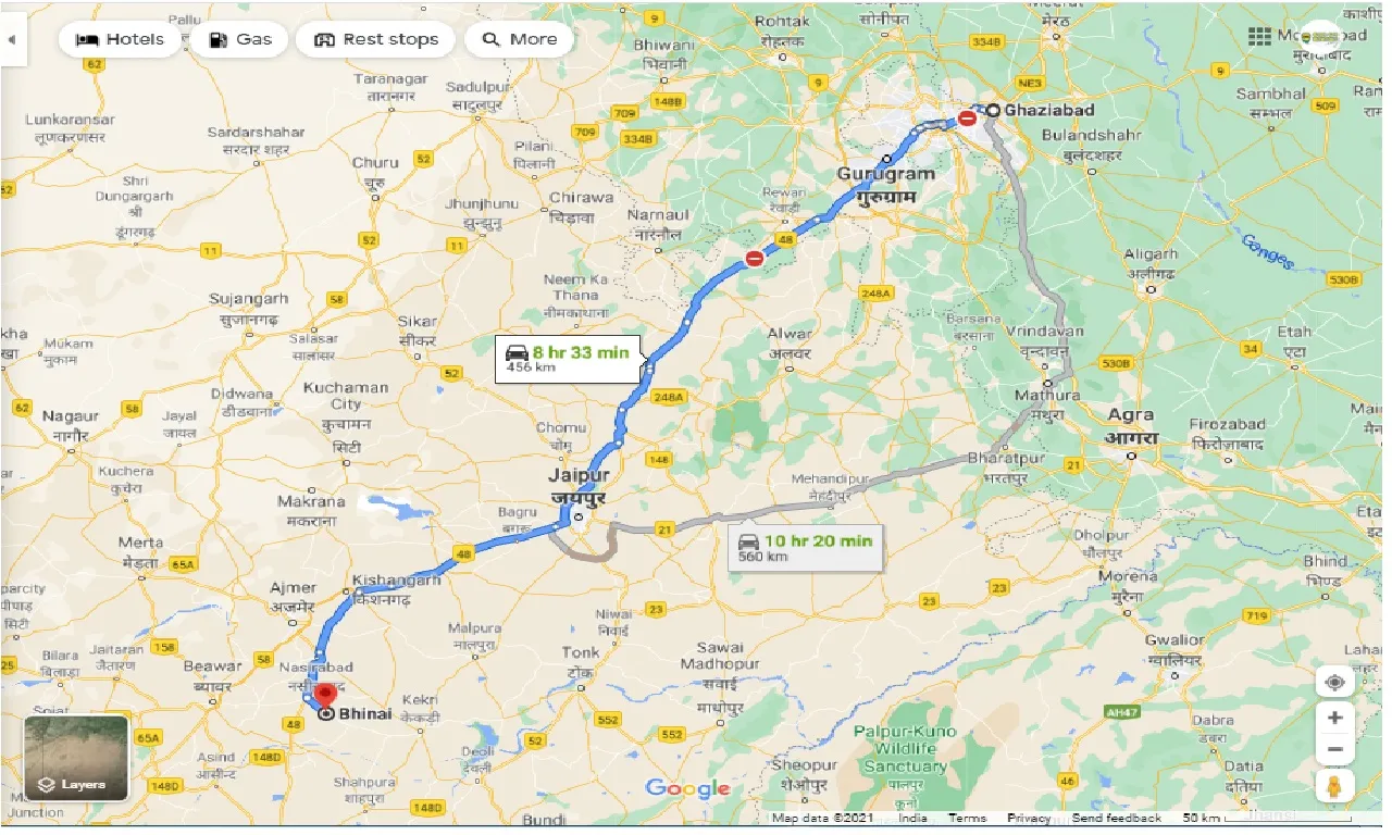 ghaziabad-to-bhinai-round-trip