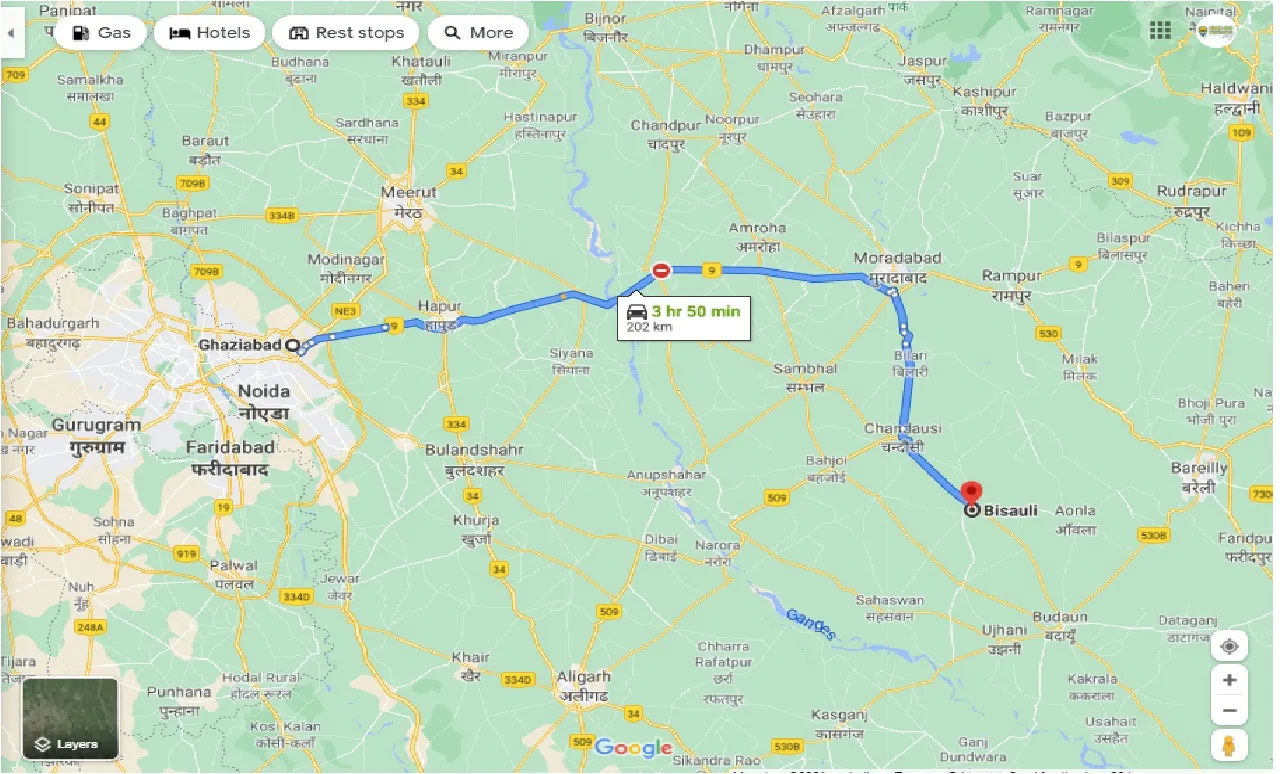 ghaziabad-to-bisauli-one-way