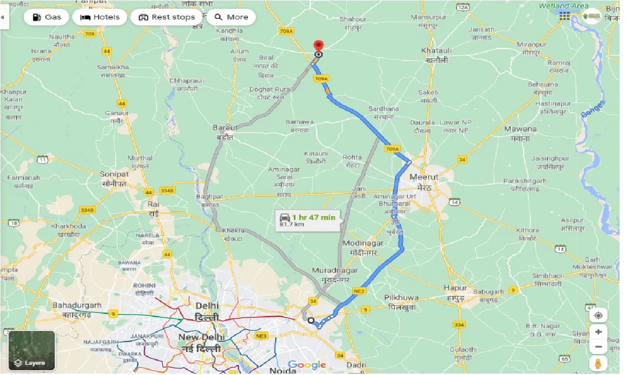 ghaziabad-to-budhana-one-way
