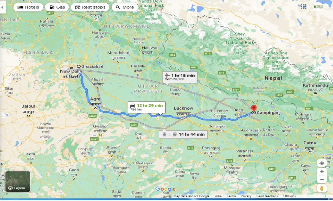 ghaziabad-to-campirganj-round-trip