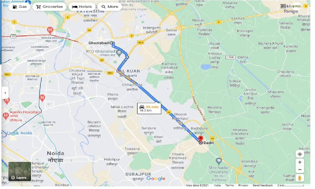 ghaziabad-to-dadri-round-trip