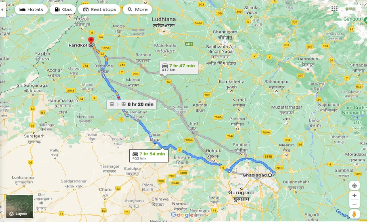 ghaziabad-to-faridkot-round-trip