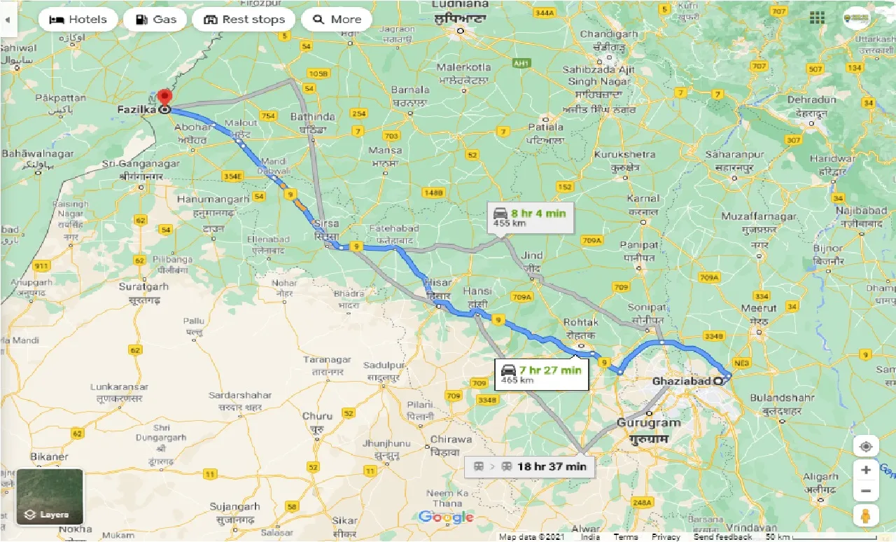 ghaziabad-to-fazilka-round-trip