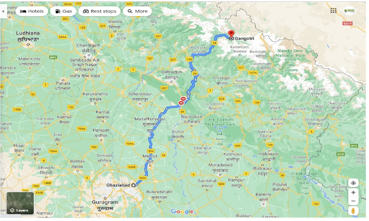 ghaziabad-to-gangotri-round-trip