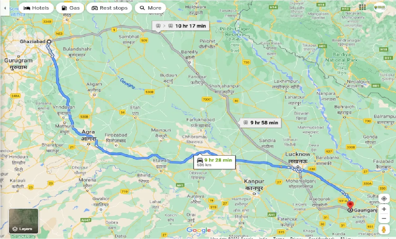 ghaziabad-to-gauriganj-round-trip