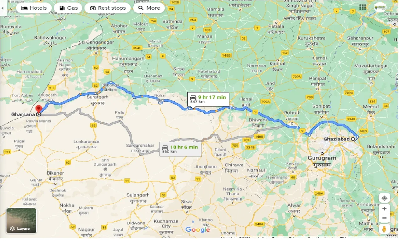 ghaziabad-to-gharsana-round-trip