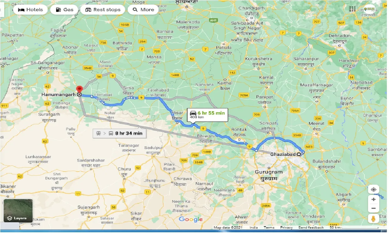 ghaziabad-to-hanumangarh-one-way