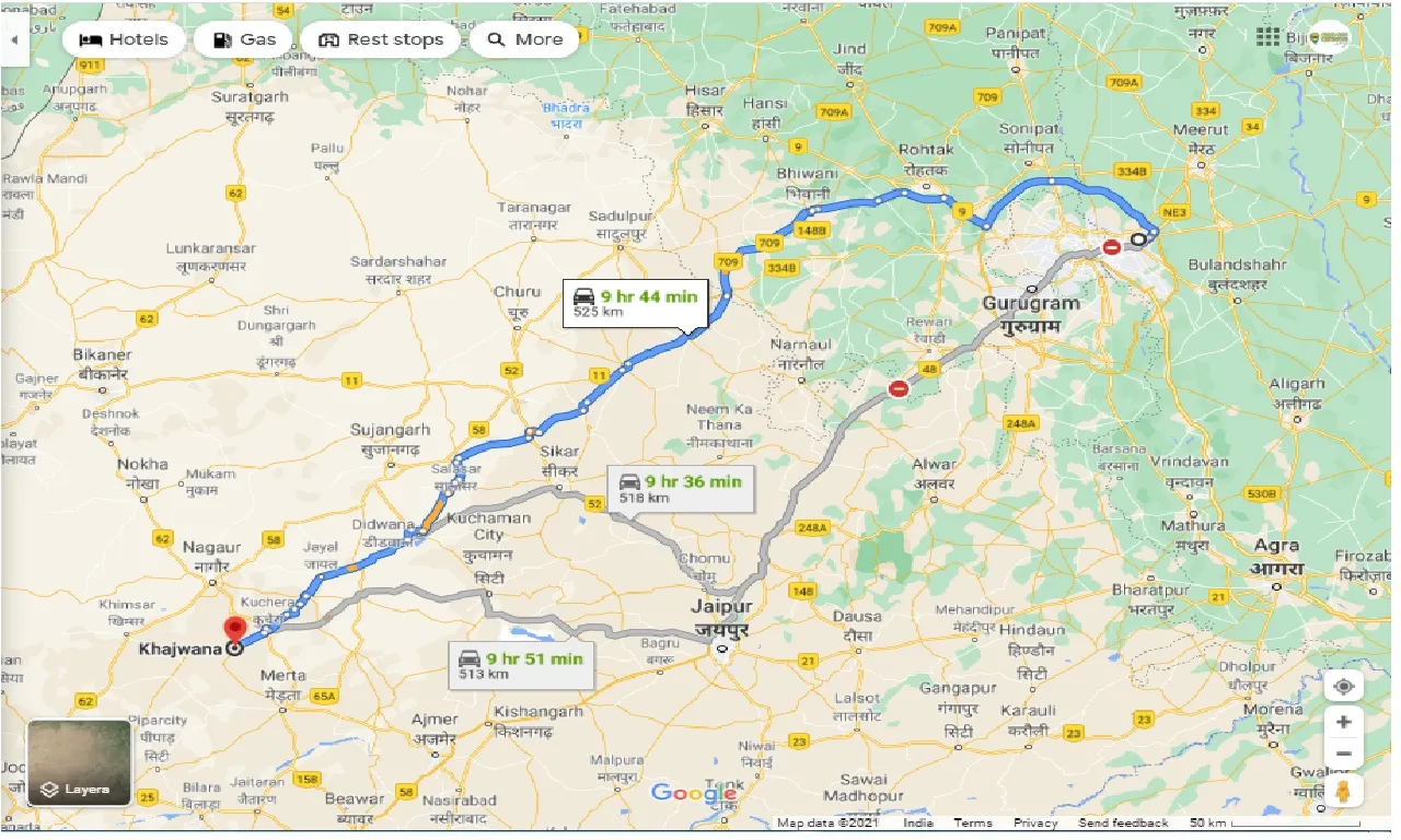 ghaziabad-to-khajwana-round-trip