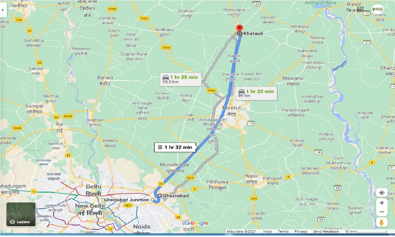 ghaziabad-to-khatauli-round-trip