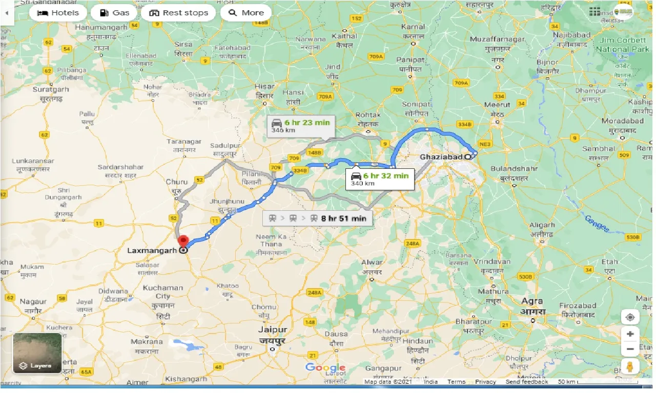 ghaziabad-to-laxmangarh-round-trip